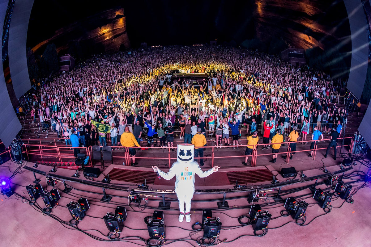 Brand Stories: Marshmello x BE A GOOD PERSON at Red Rocks